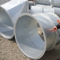 تحویل داکتهای خروج بخار  پروژه  CCM سیرجان